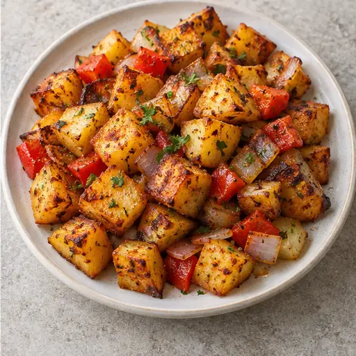 Air Fryer Seasoned Breakfast Potatoes