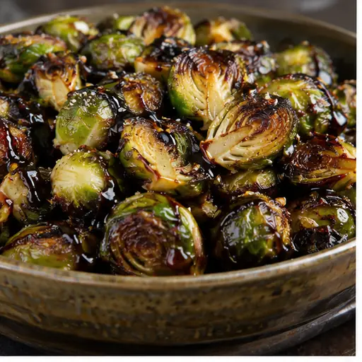 Balsamic-Glazed Brussels Sprouts