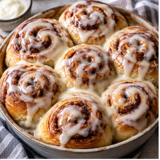 Cinnamon Rolls From Frozen Bread Dough - EASY