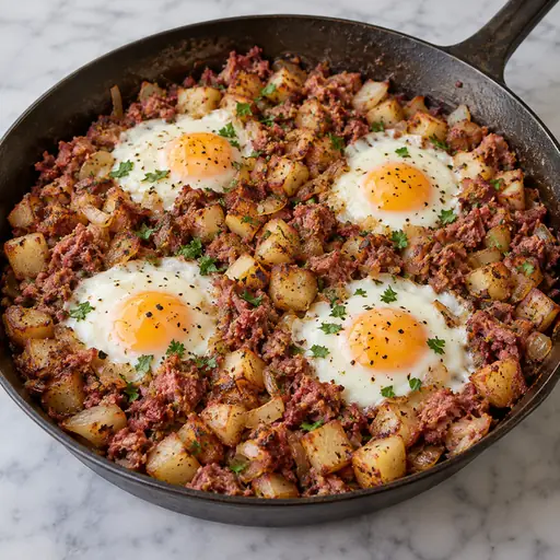 Corned Beef Hash, British-Style