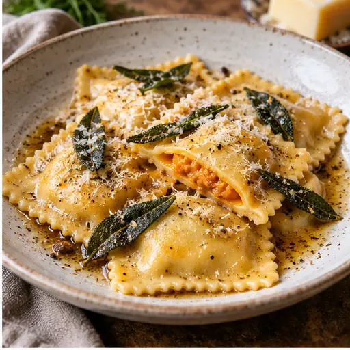 Easy Butternut Squash Ravioli