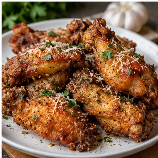 Garlic Parmesan Chicken Wings