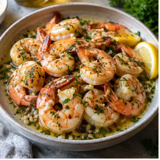 Garlic Prawns