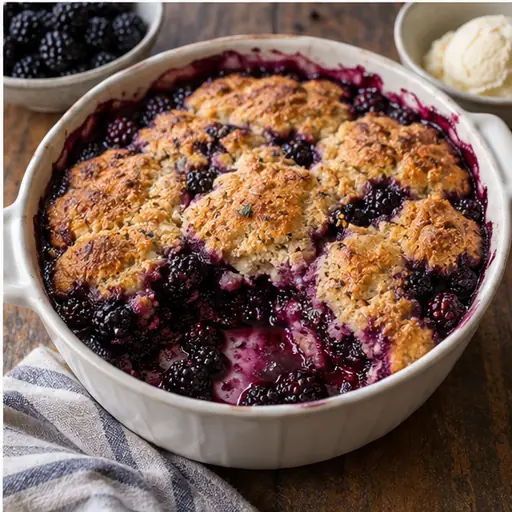 Grammy's Easy Blackberry Cobbler