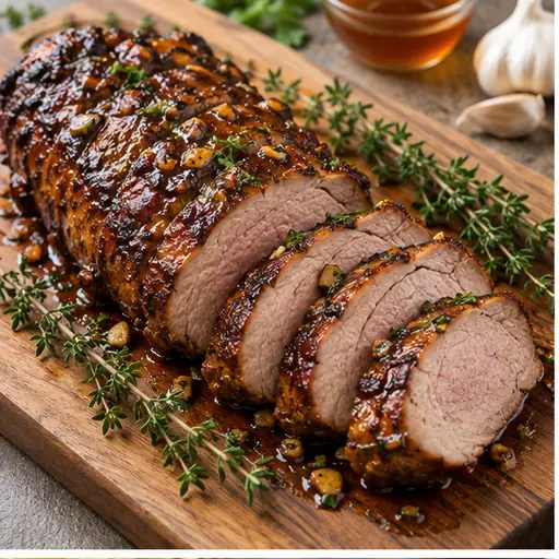 Maple-Garlic Marinated Pork Tenderloin