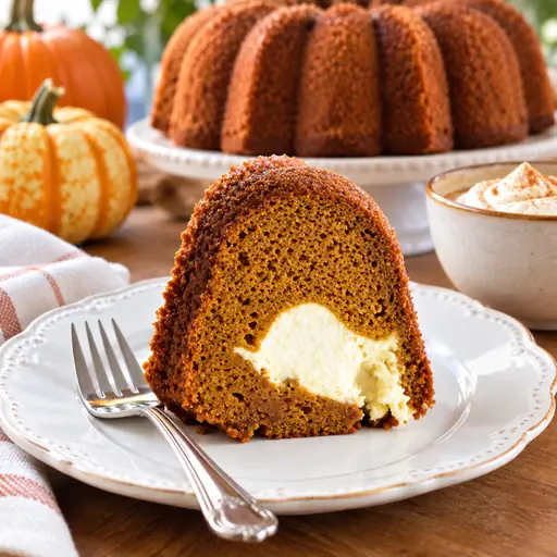 Pumpkin-Cream Cheese Bundt Cake