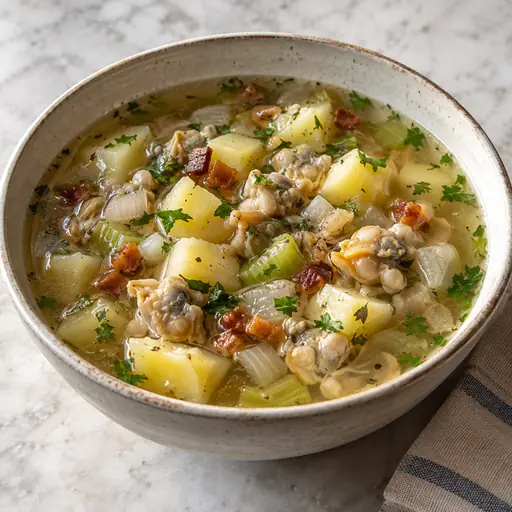 Rhode Island Clam Chowder