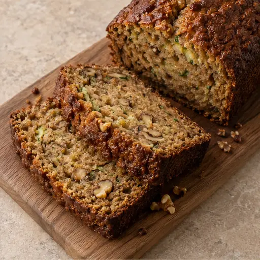Zucchini Bread with Brown Sugar